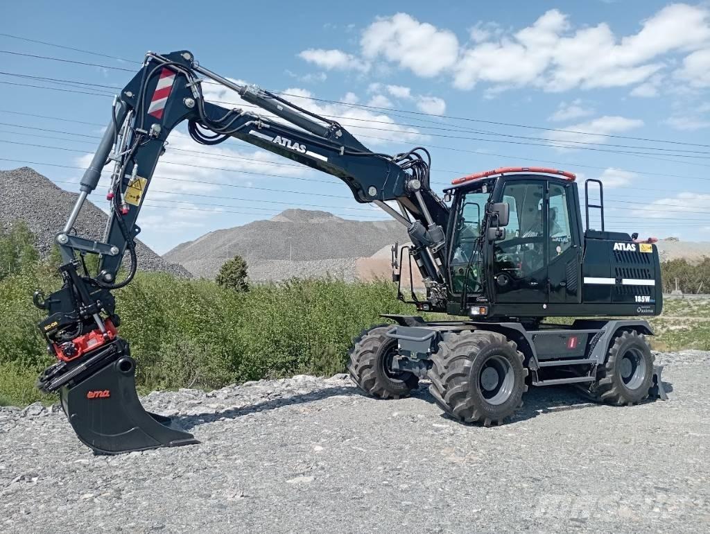 Atlas 185w Колесни екскаватори
