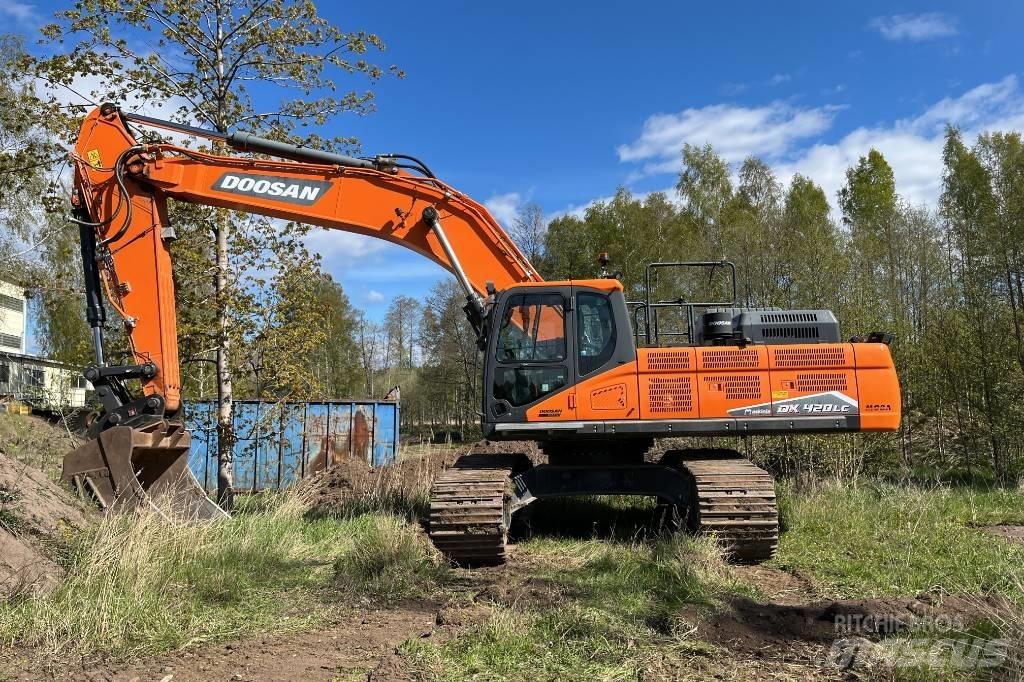 Doosan DX 420 LC Верижен екскаватор