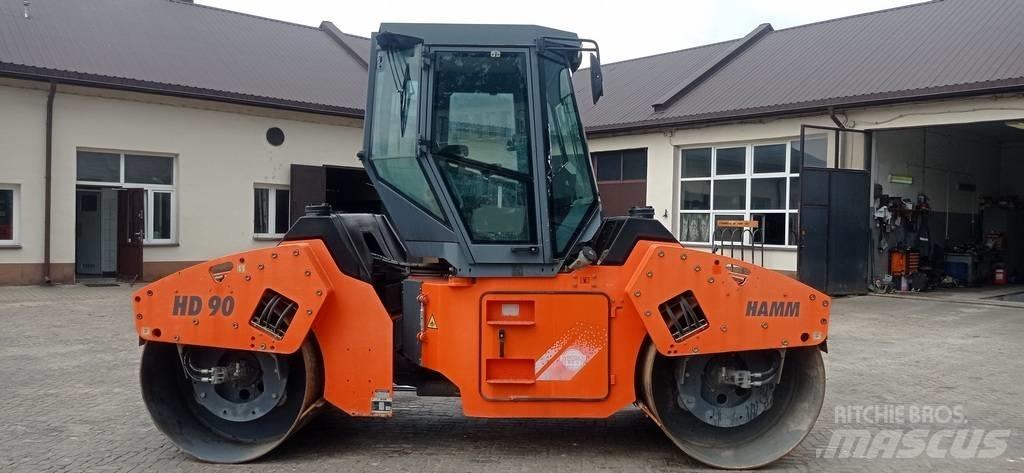 Hamm HD 90 Двойни барабанни ролки
