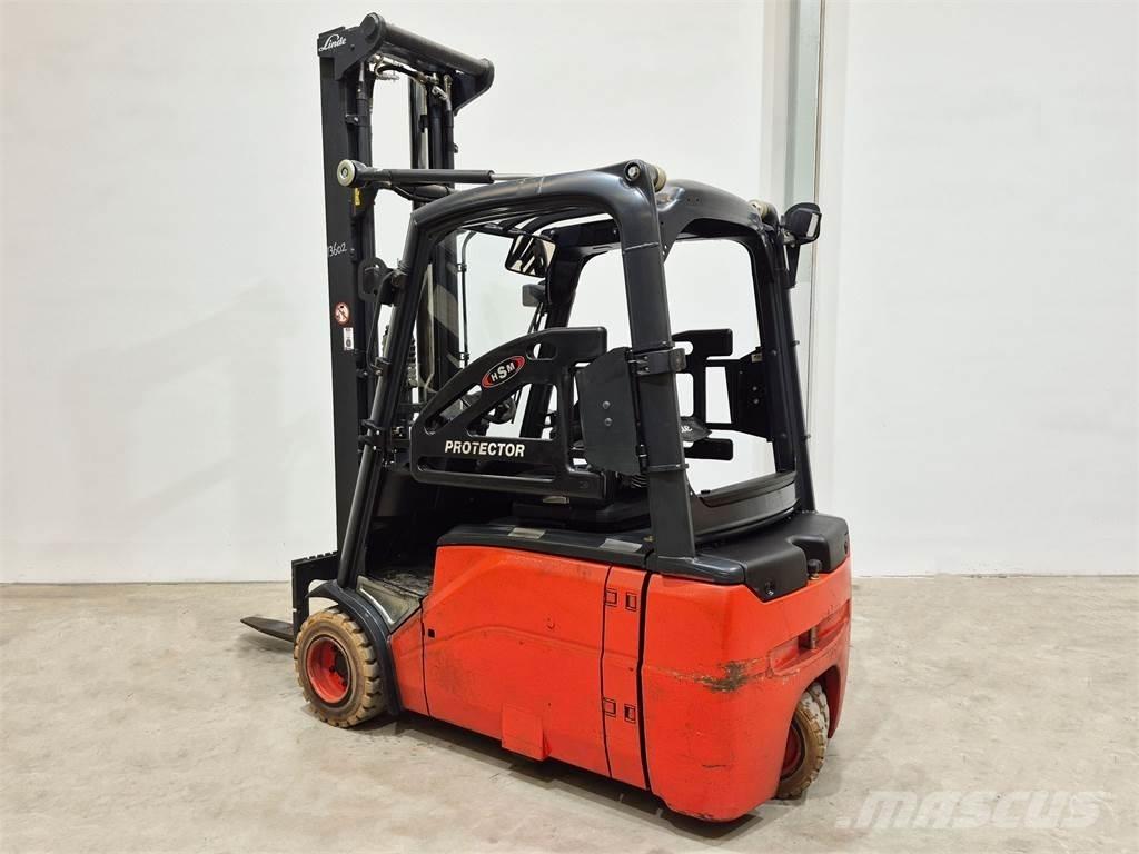 Linde E18L 01 Електрически вилични кари-повдигачи