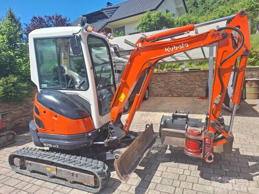 Kubota U 20-3 Мини екскаватори < 7 т