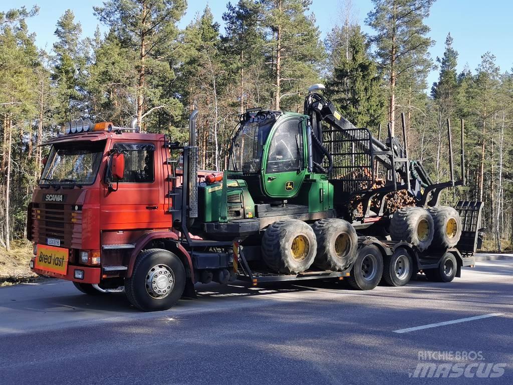 Scania 142/143 Камиони за превоз на горски машини

