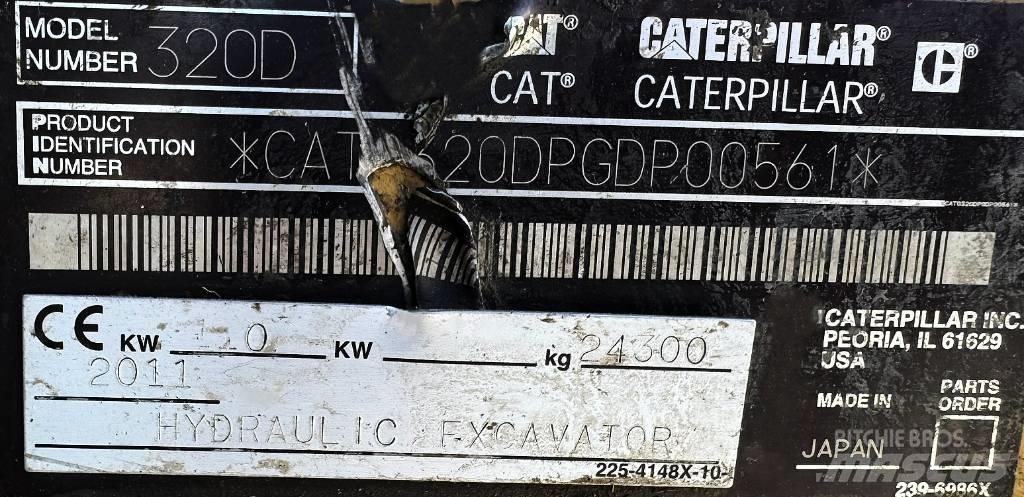 CAT 320 D L Верижен екскаватор