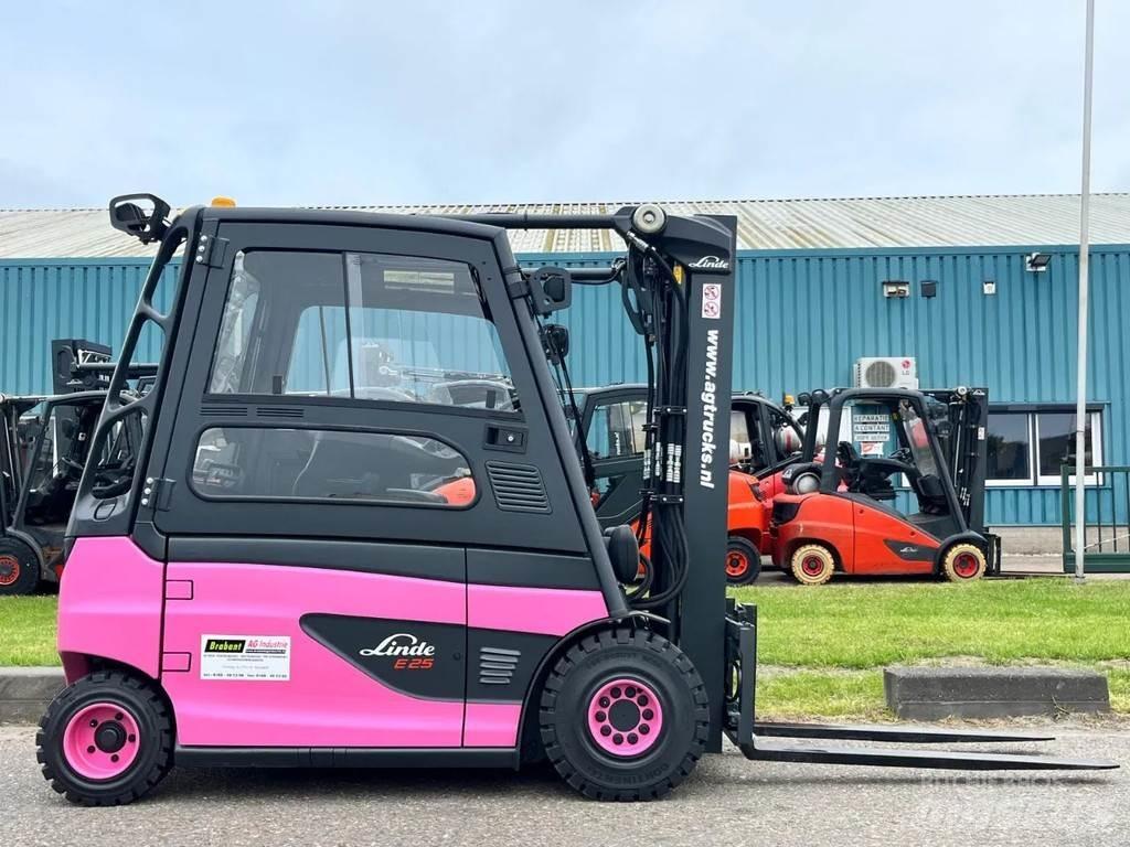 Linde E25L-01 Електрически вилични кари-повдигачи