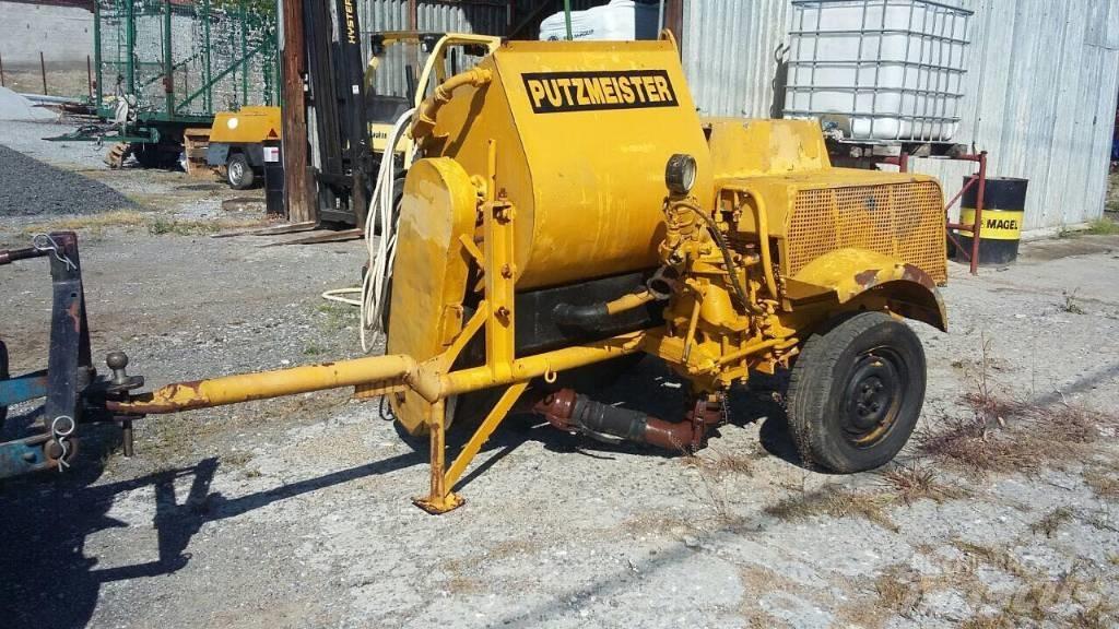 Putzmeister P 13 E Помпи със спирален корпус