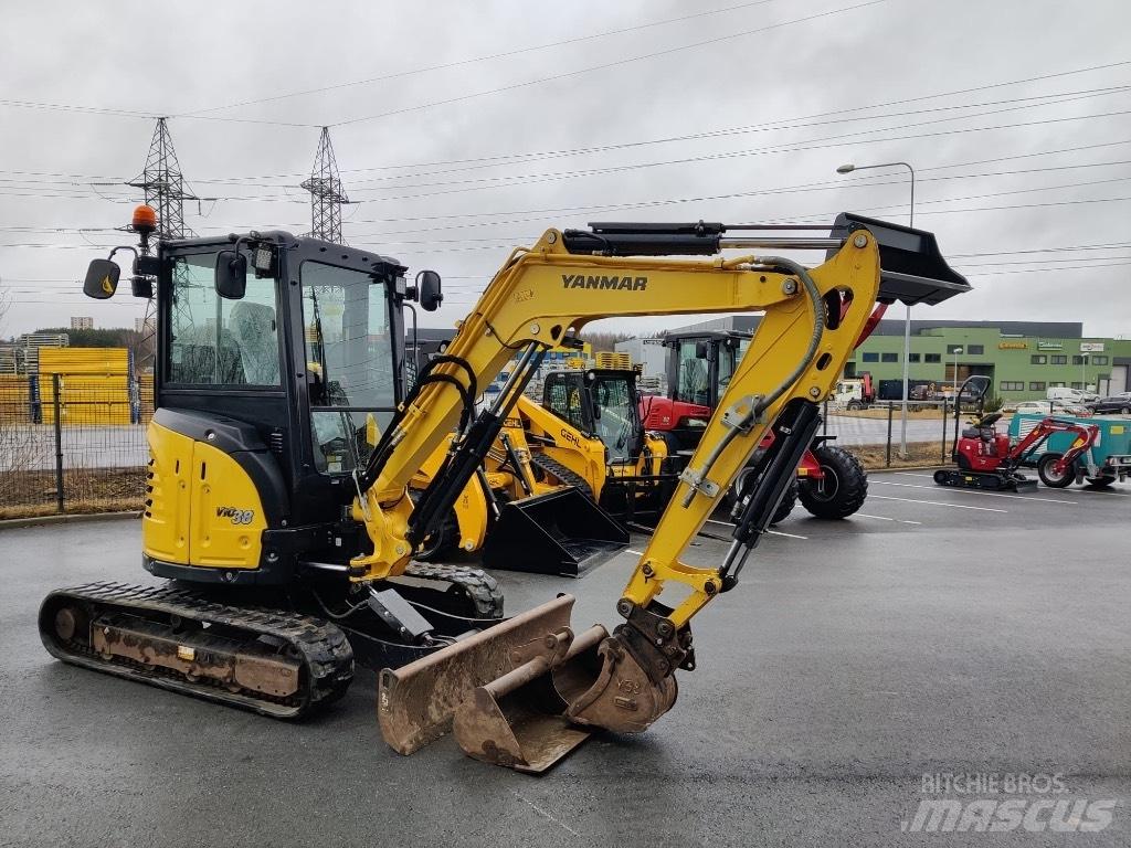 Yanmar VIO38-6 Мини екскаватори < 7 т
