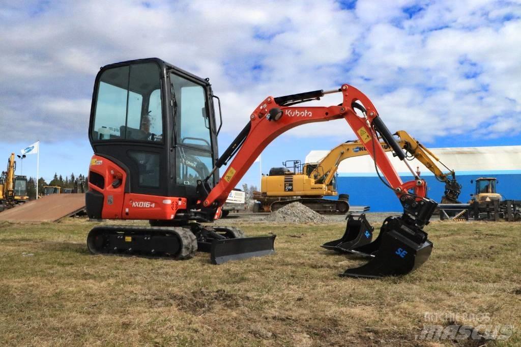 Kubota KX016-4 Мини екскаватори < 7 т