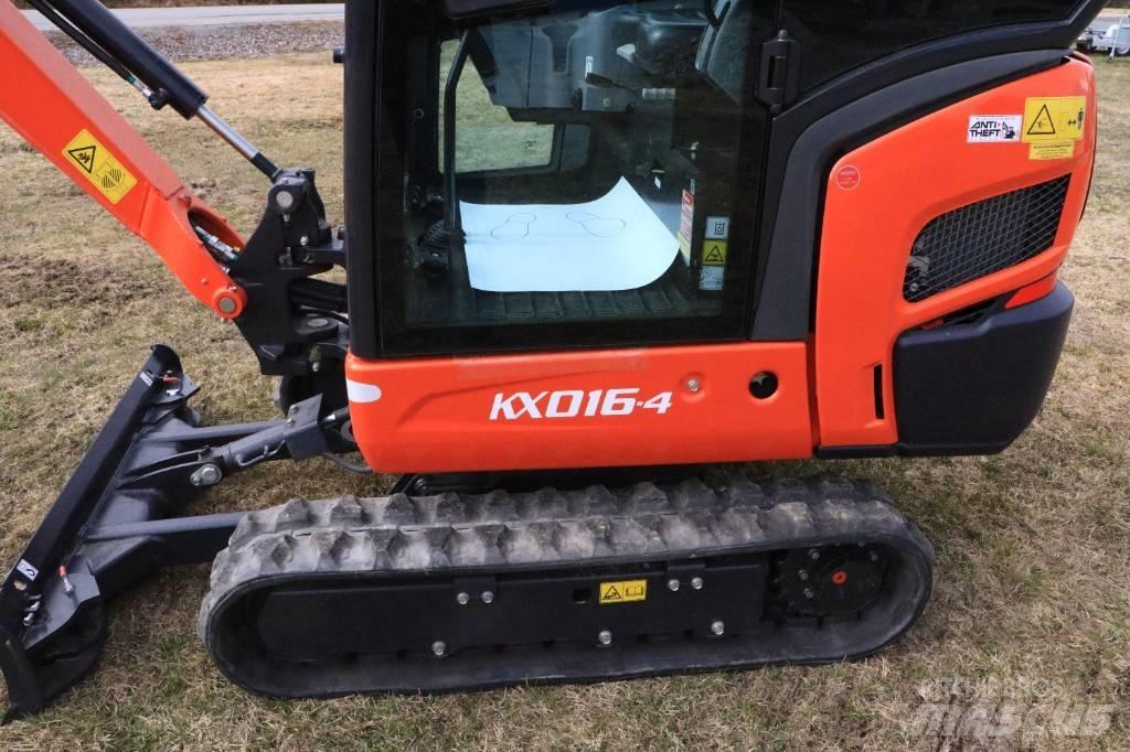 Kubota KX016-4 Мини екскаватори < 7 т