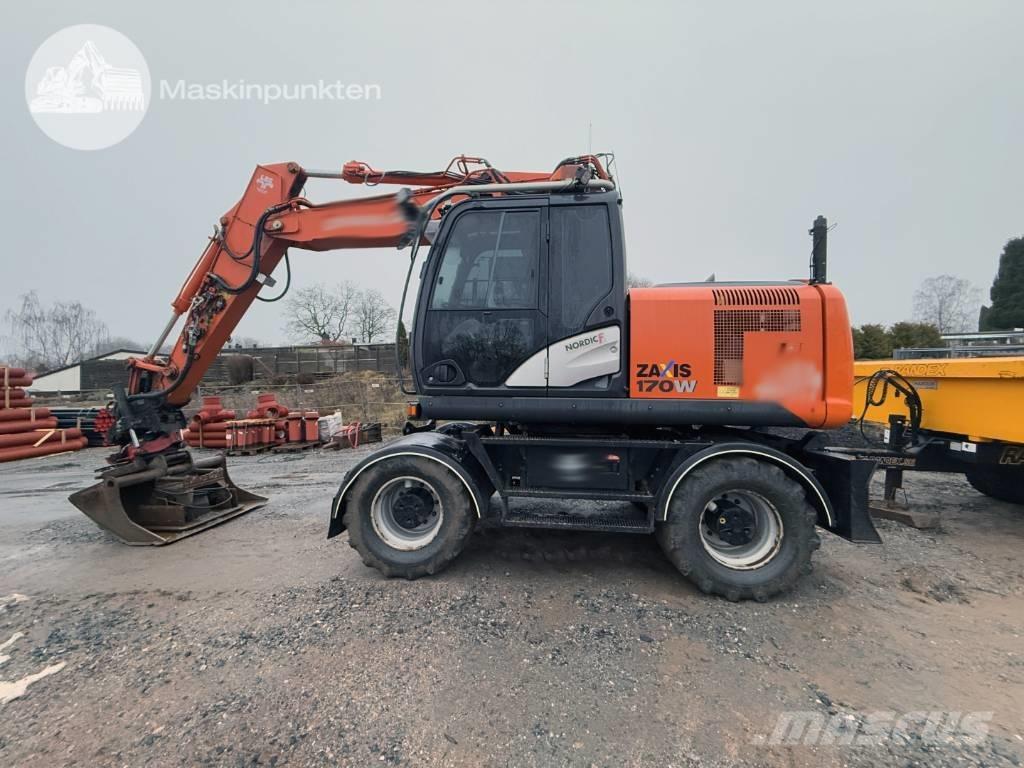 Hitachi ZX 170 W-5 B Колесни екскаватори