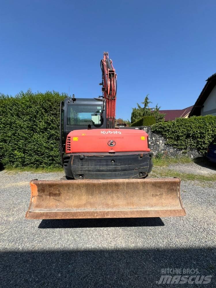 Kubota KX 080-4 Средни екскаватори 7т - 12т