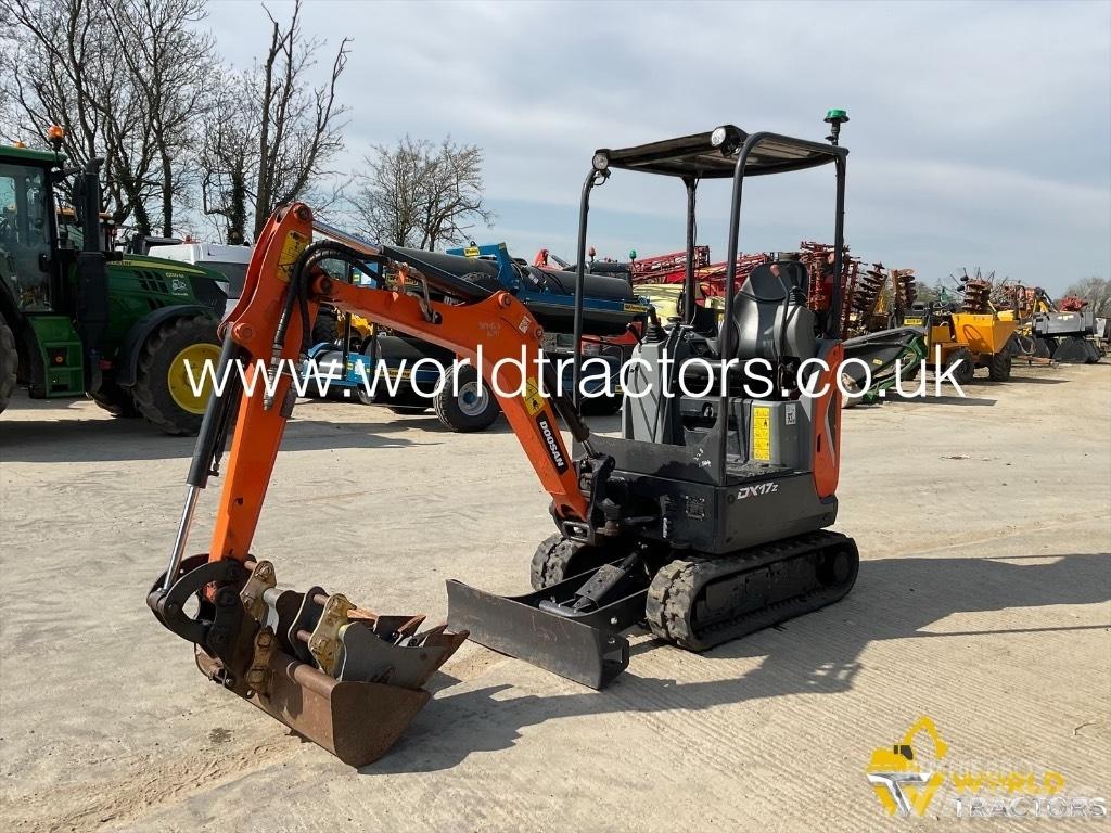 Doosan DX 17 Мини екскаватори < 7 т
