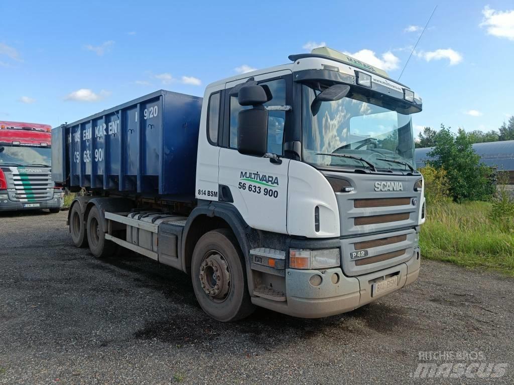 Scania P 420 Камиони с кран с кука