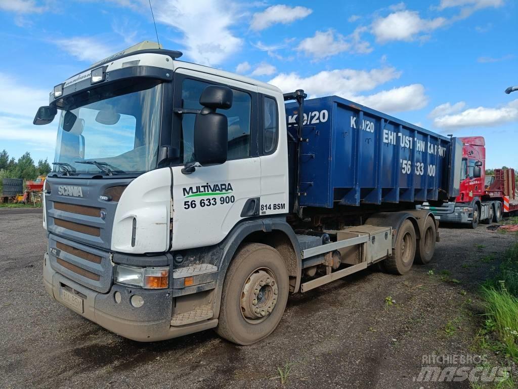 Scania P 420 Камиони с кран с кука