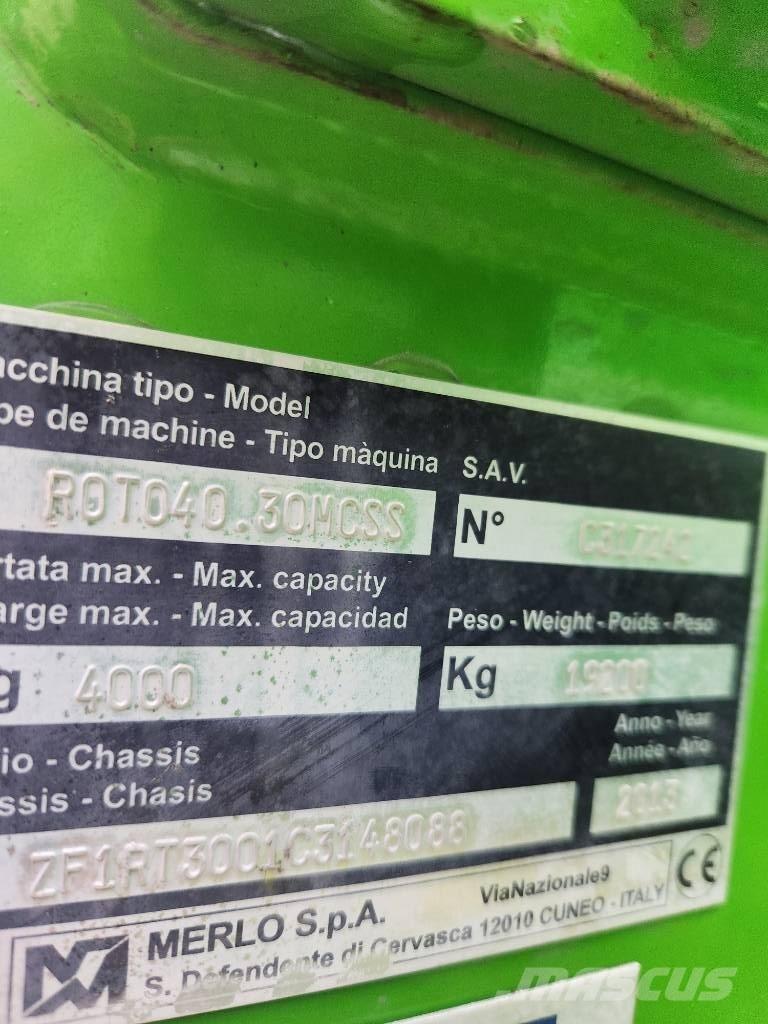 Merlo 40.30 Телескопични товарачи