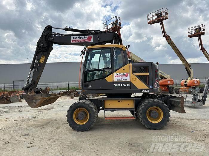 Volvo EWR150E Колесни екскаватори