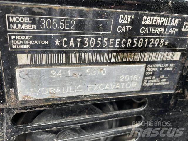CAT 305,5 E2 Мини екскаватори < 7 т