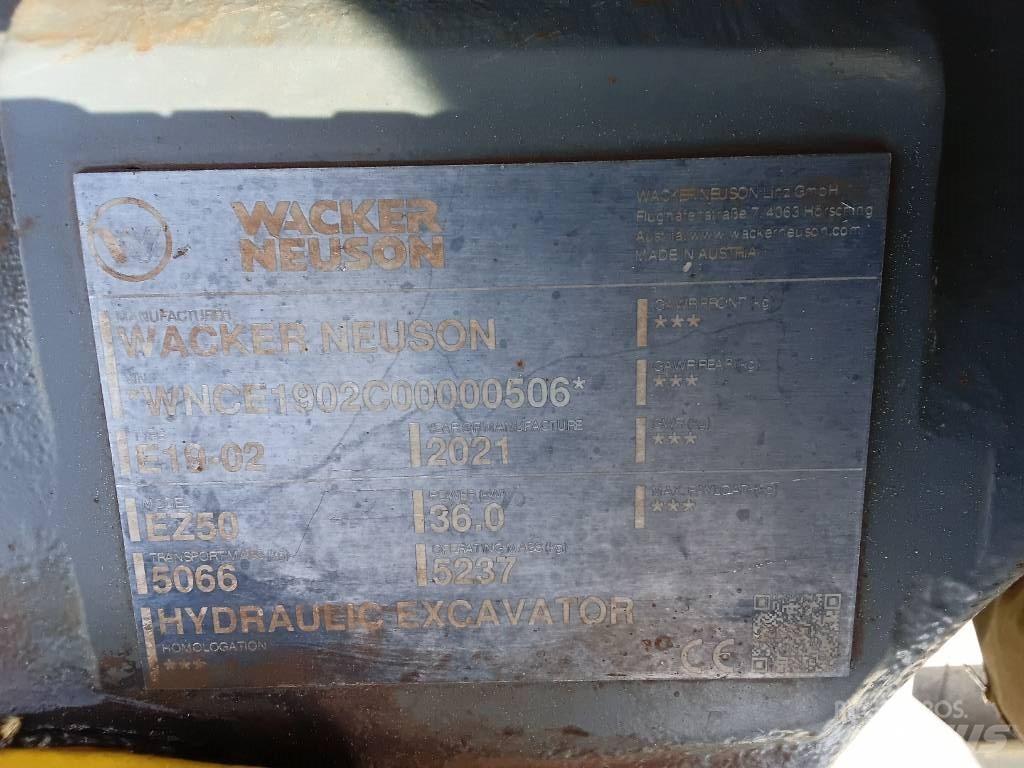 Wacker Neuson EZ50 Верижен екскаватор