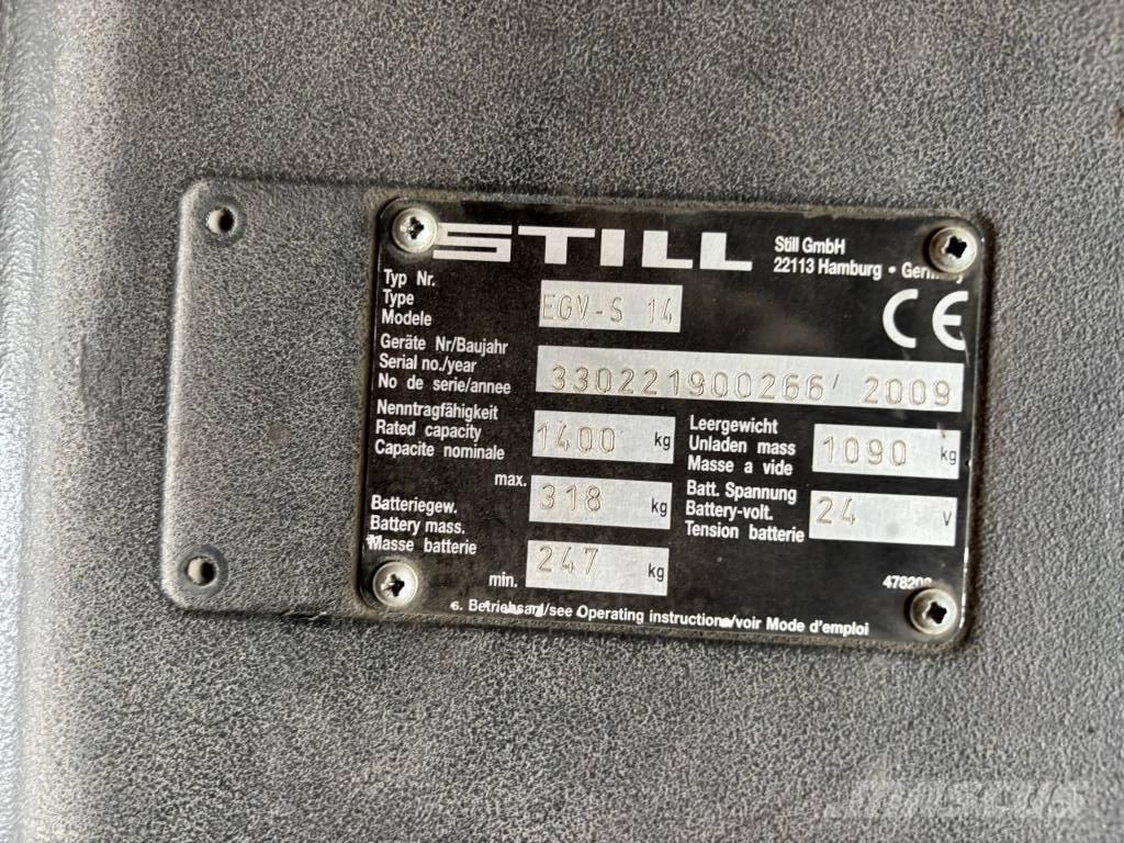 Still EGV-S14 Самоходни товарачи