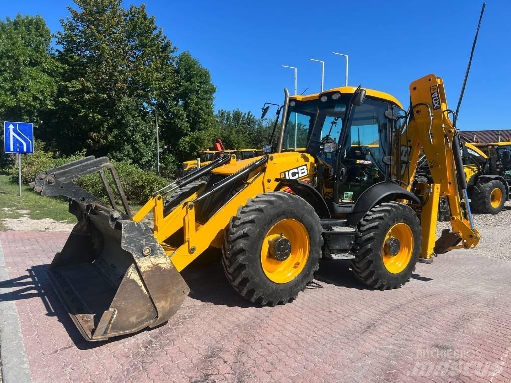JCB 4CX ECO Товарач със заден ексватор