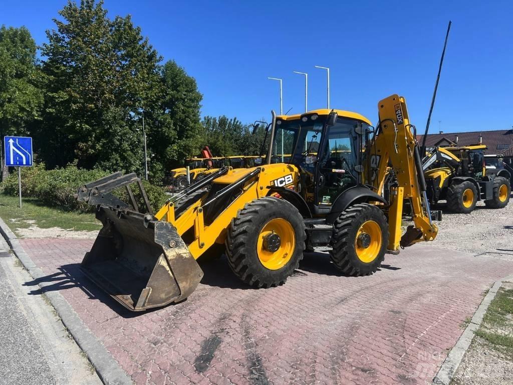 JCB 4CX ECO Товарач със заден ексватор