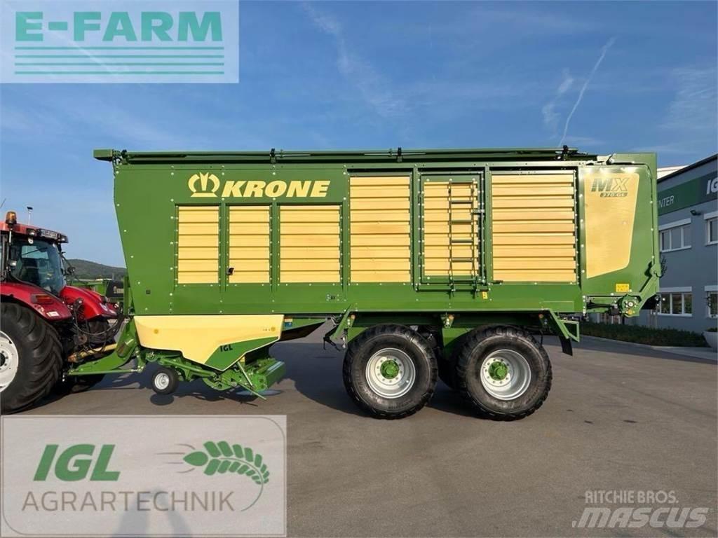 Krone mx 370 gl Ремаркета за зърно / силаж
