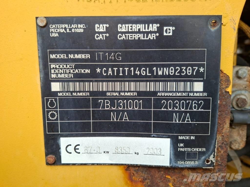 CAT IT 14 G Колесни товарачи