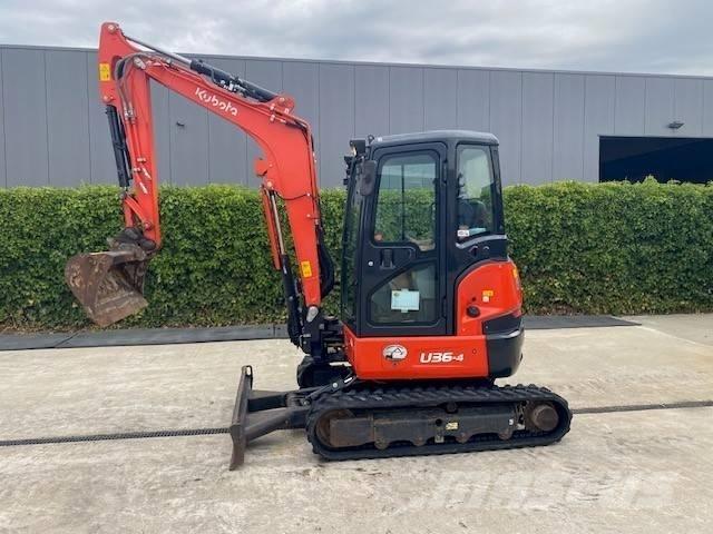 Kubota U 36-4 Мини екскаватори < 7 т