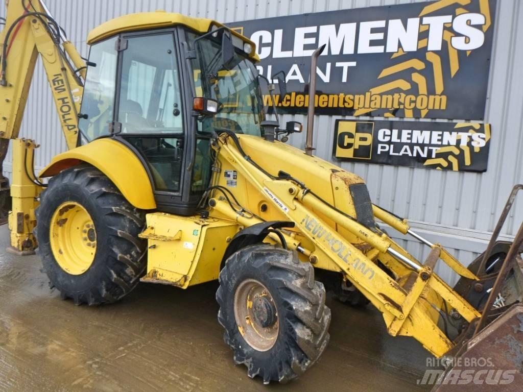 New Holland LB 110 B Товарач със заден ексватор