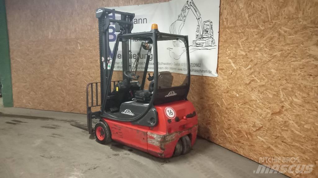 Linde E16C-02 Електрически вилични кари-повдигачи