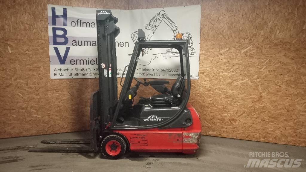 Linde E16C-02 Електрически вилични кари-повдигачи