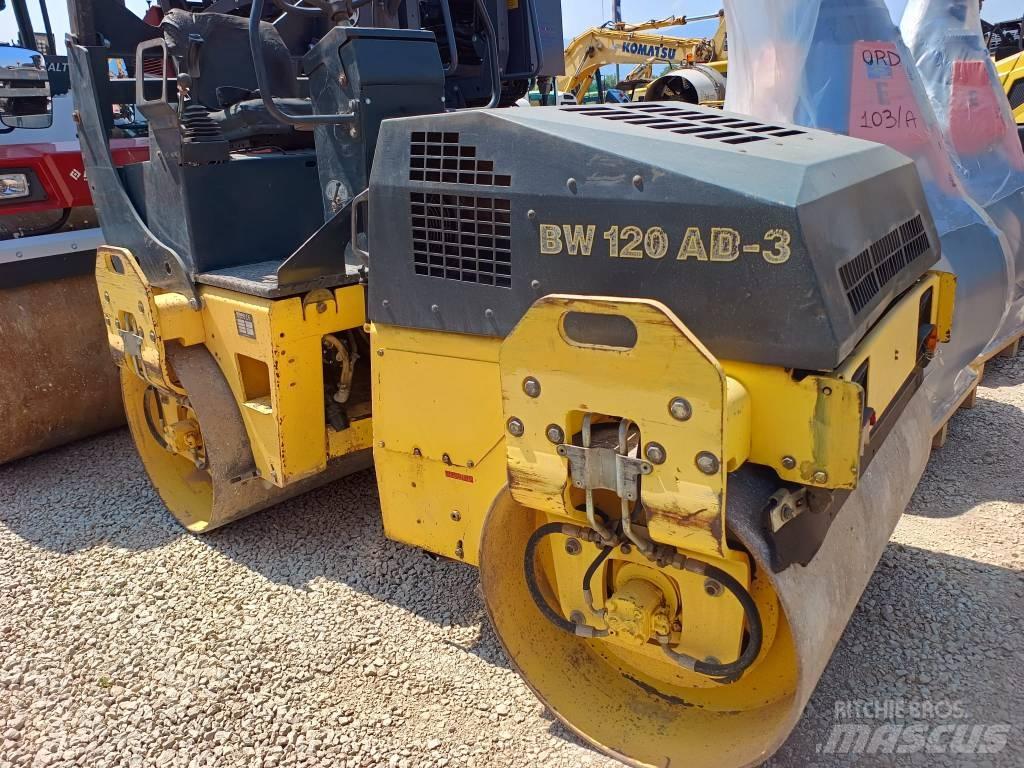 Bomag BW 120 AD-3 Двойни барабанни ролки
