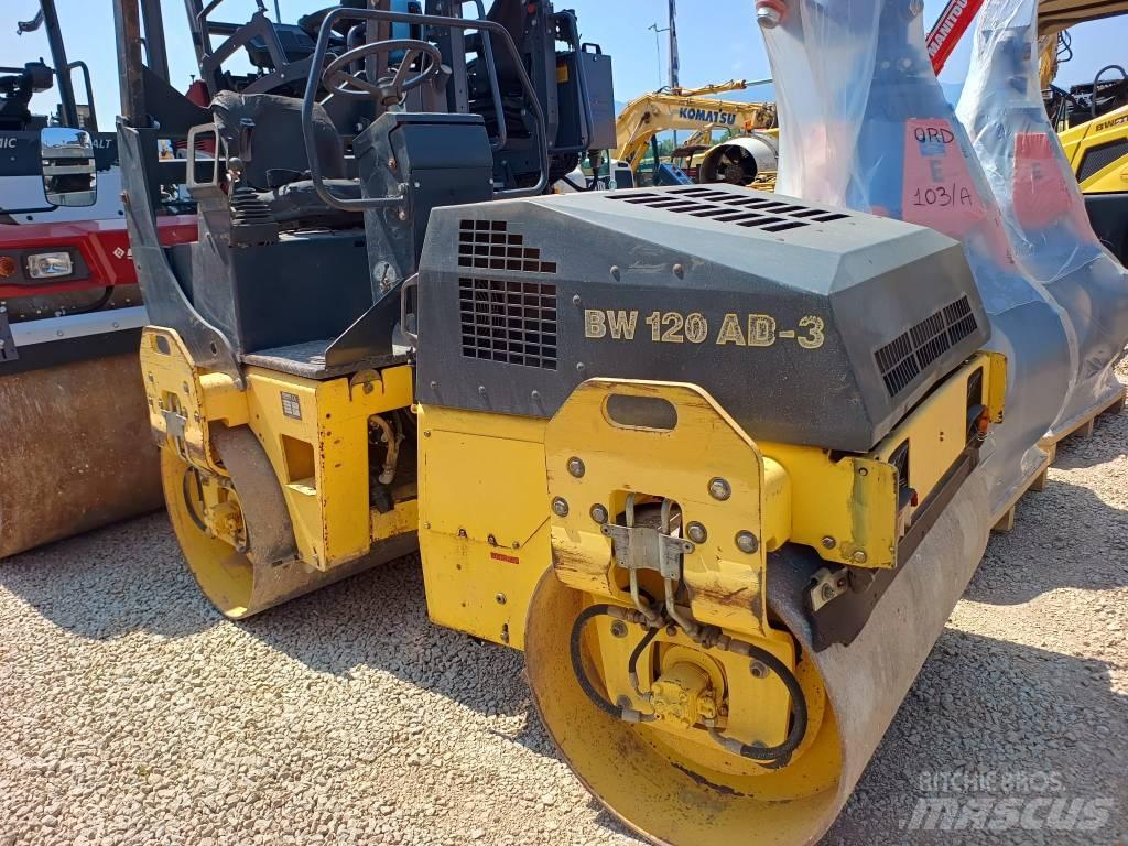 Bomag BW 120 AD-3 Двойни барабанни ролки
