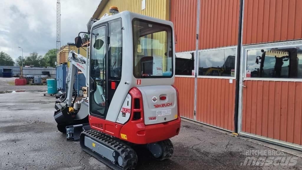 Takeuchi TB 320 Мини екскаватори < 7 т