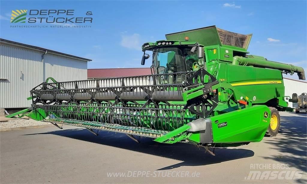 John Deere T670 Комбайни
