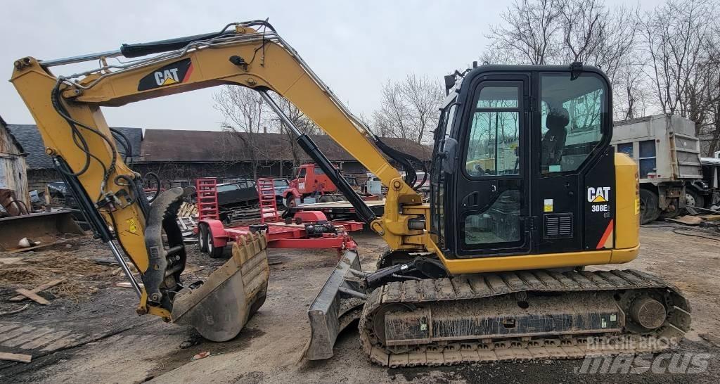 CAT 308E 2CR Верижен екскаватор