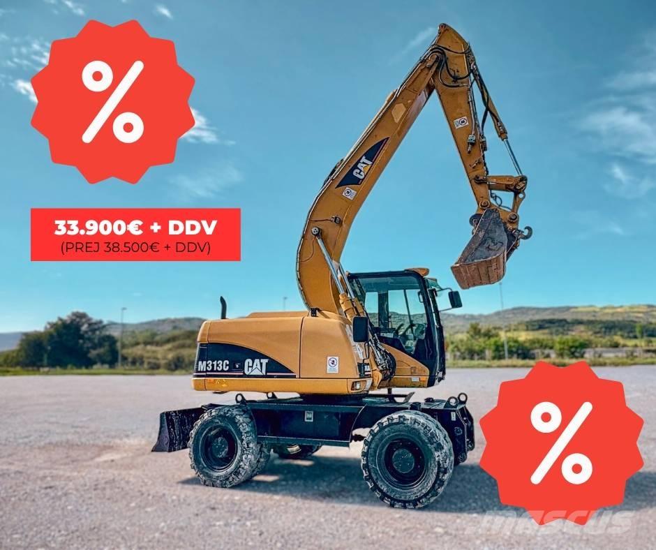 CAT M 313 C Колесни екскаватори