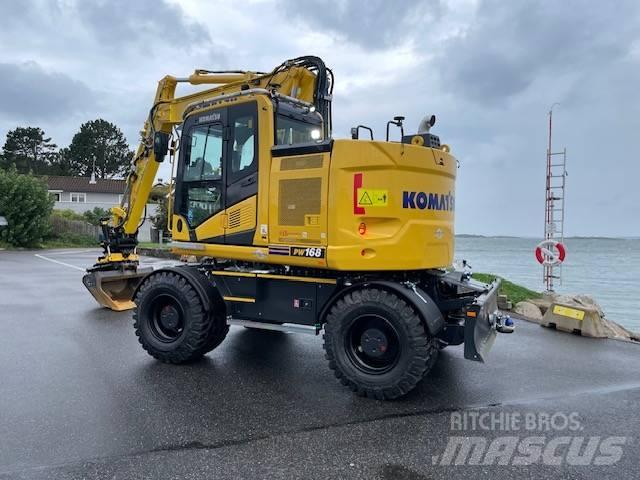 Komatsu PW168-11 Колесни екскаватори