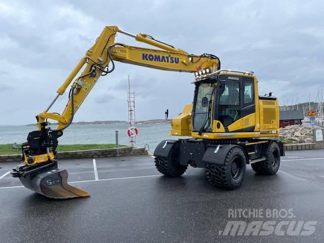Komatsu PW168-11 Колесни екскаватори