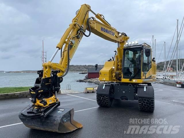Komatsu PW168-11 Колесни екскаватори