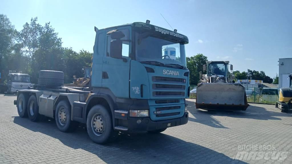 Scania R 420 Камиони с кран с кука