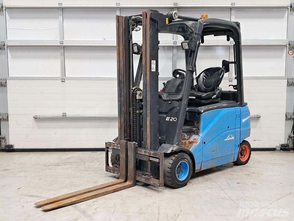 Linde E20PHL-01 Електрически вилични кари-повдигачи