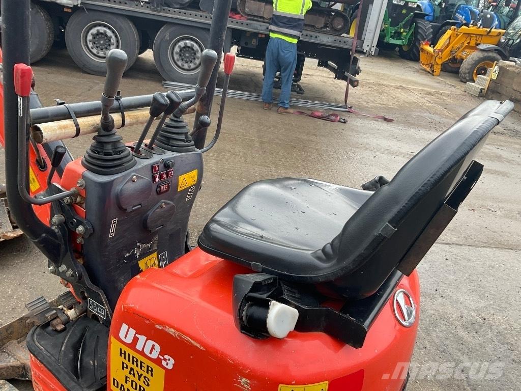 Kubota U 10-3 Мини екскаватори < 7 т