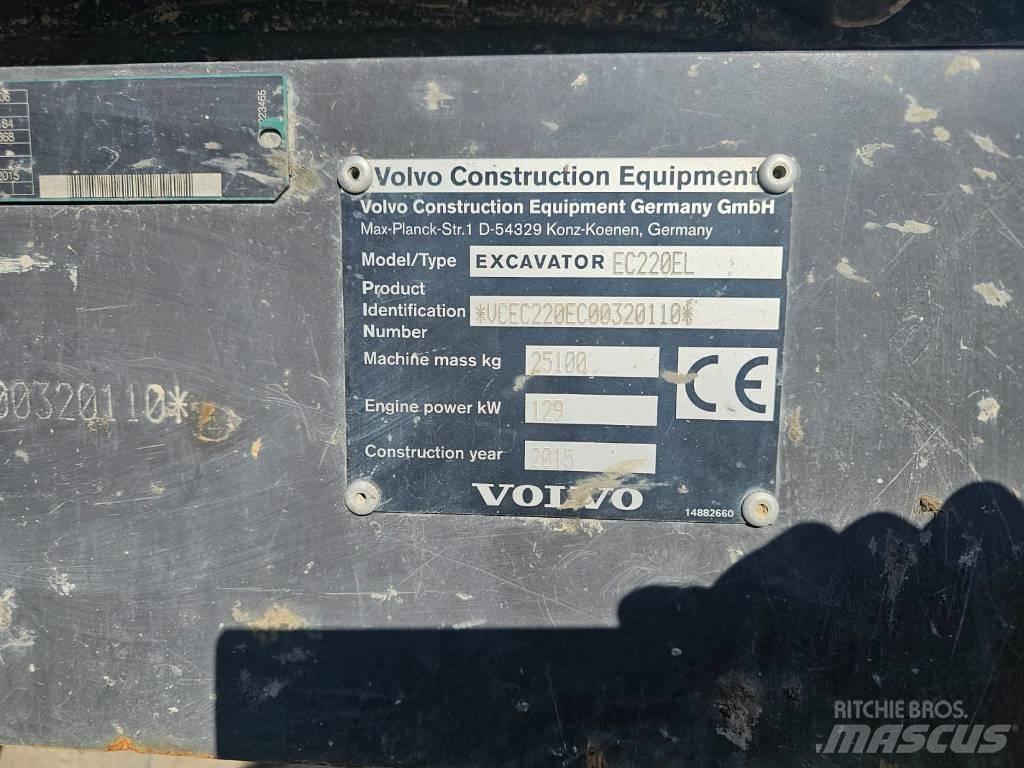 Volvo EC220EL Верижен екскаватор