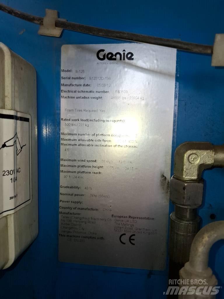 Genie S 125 Телескопични повдигачи
