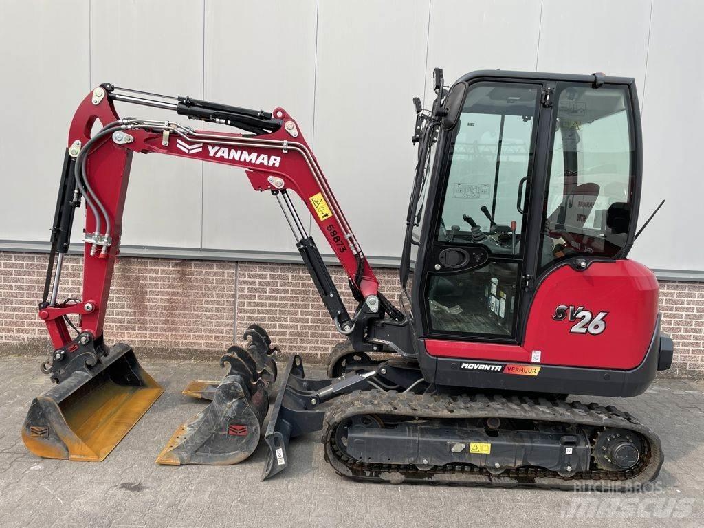 Yanmar SV26 Мини екскаватори < 7 т