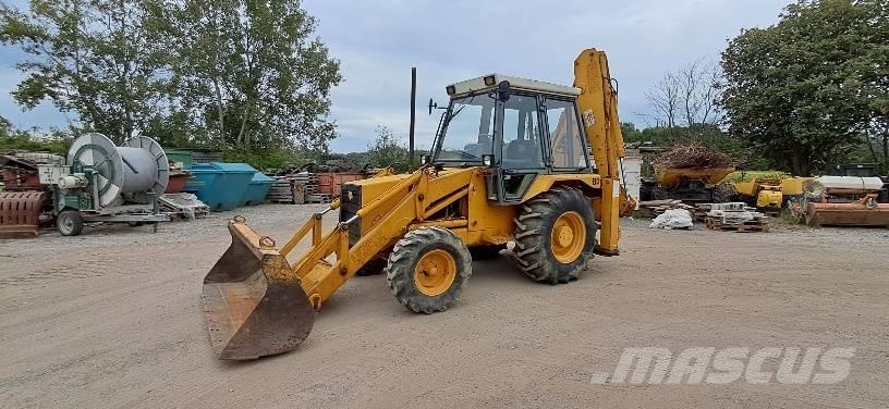 JCB 3 D-2-ED Товарач със заден ексватор
