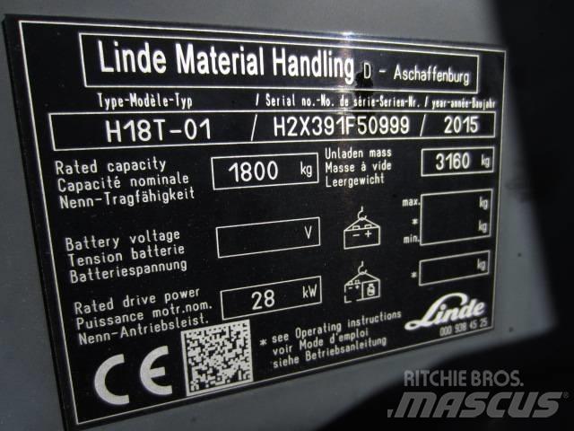 Linde H 18 T-03 Камиони с АГУ