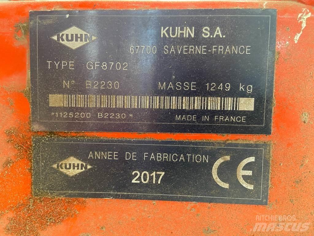 Kuhn GF8702 Гребла и сенообръщачки