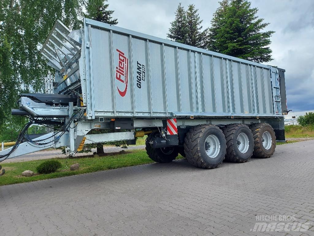 Fliegl ASW 391 Ремаркета за бали