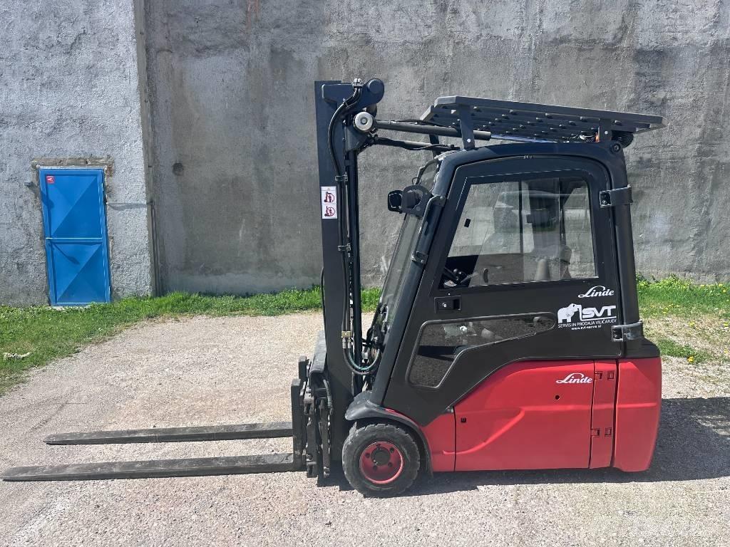 Linde E20L-02 Електрически вилични кари-повдигачи